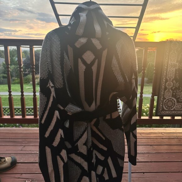 Lauren - Ralph Lauren Black & White Cardigan - Picture 2 of 4